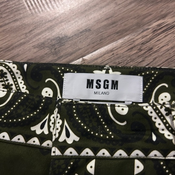 MSGM ITALY SHORTS Size48 - Picture 2 of 6